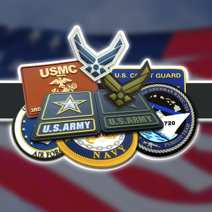 military patches