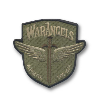 custom multicam embroidered patches