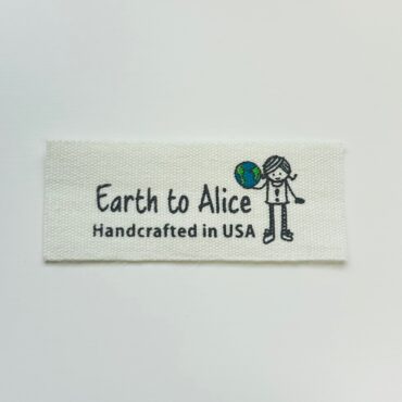 custom printed labels for handmade items, cotton