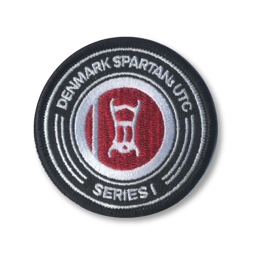 Denmark spartan-Embroidered-Patches