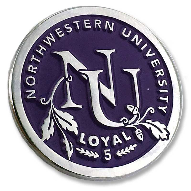 northwestern-university soft enamel lapel-pin