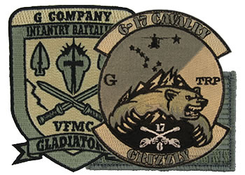 Custom Hook and Loop Patches for Backpacks, Vest, Jackets, Hats & Clothes