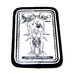 Digital Printed Photo.  Rectangular Patch.