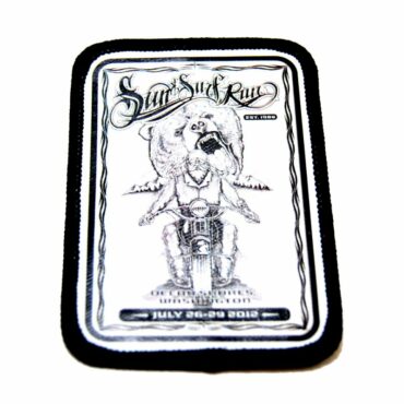 event swag embroidered adhesive stickers for giveaways