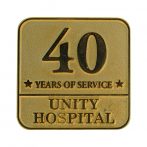 unity hospital award pin