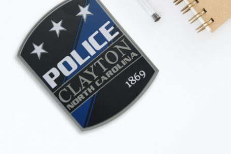 custom police patch north carolina