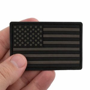 pvc-american-flag patch- hand
