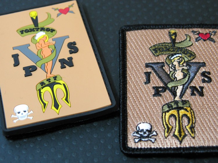 PVC vs Embroidered Patches: A Side by Side Comparison