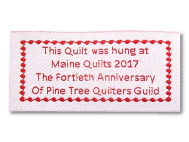 quilt labels