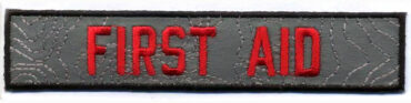 reflective-embroidered-patches-first-aid