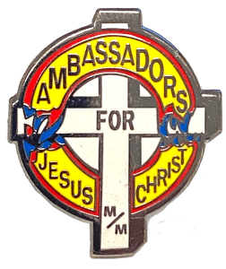 Ambassador For Jesus Christ religious pin