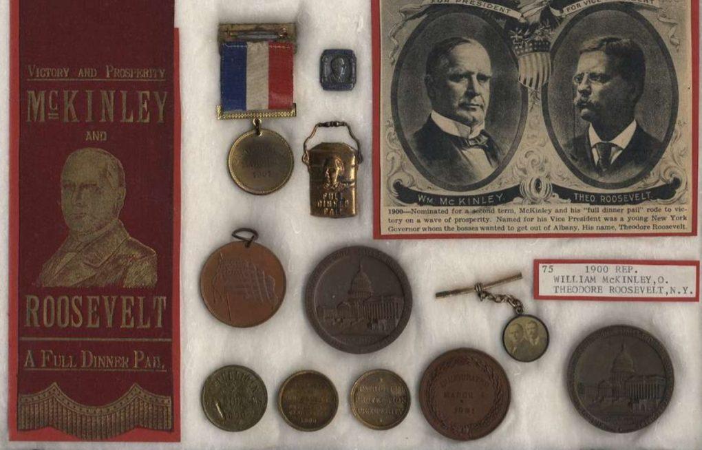 roosevelt campaign and inaugural items