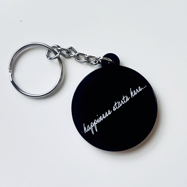 custom pvc keychains back
