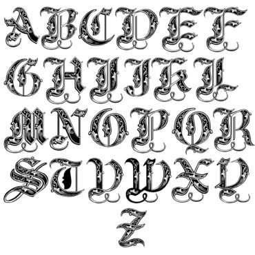 decorative font