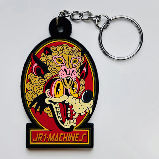 pvc rubber keychains