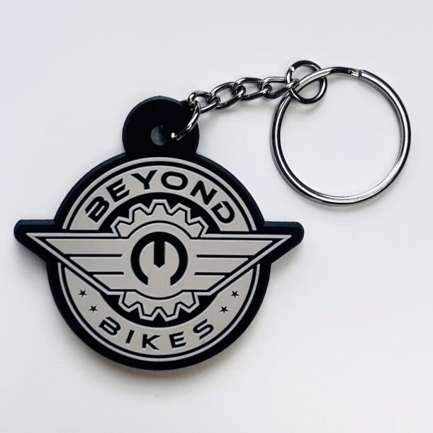 custom pvc -keychains-bikes-front