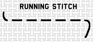 running-stitch