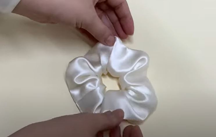 silk scrunchie