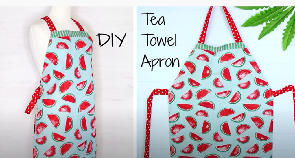 tea towell apron