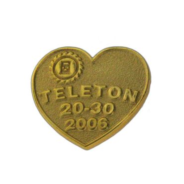 Die Struck sandblast Lapel Pins