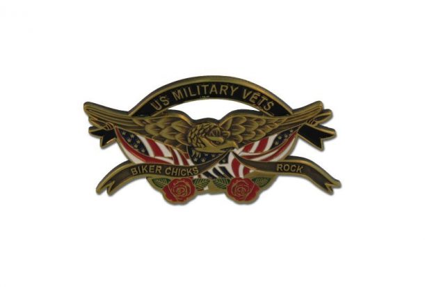 us military biker chicks pins