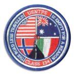 USN Hook and Loop Embroidered Patch