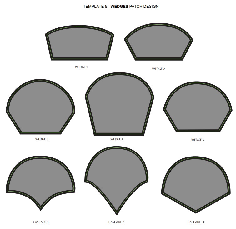 wedges template