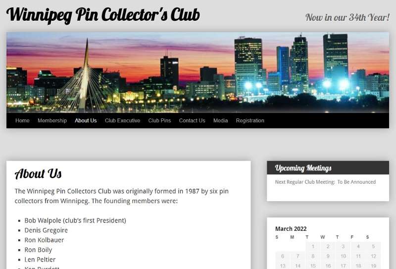winnipeg pin collectors club LOW