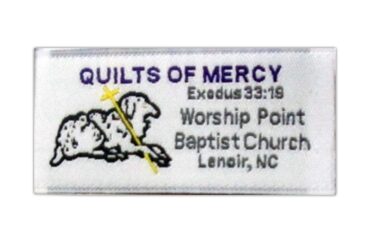 quilts of mercy logo quilt labels