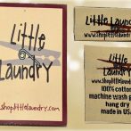 custom clothing labels and hangtags - little laundry