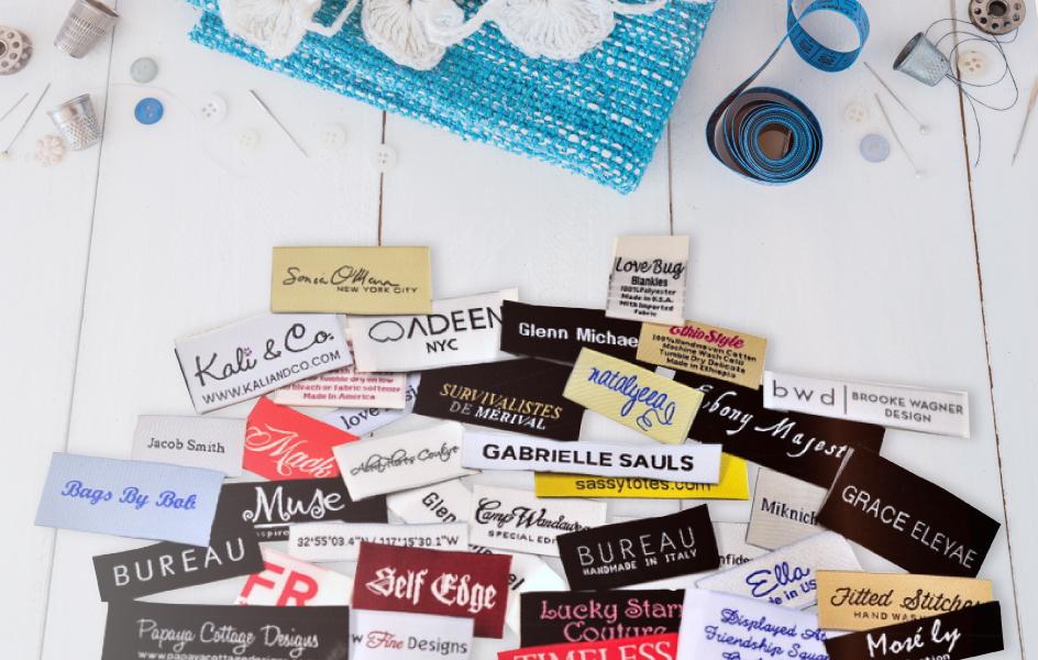 Custom Fabric Labels for Handmade Items - Woven or Printed