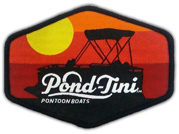 woven-patch type, merrow-border