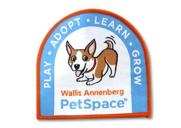 custom patches for pet business woven patch