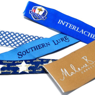 custom woven ribbons, group