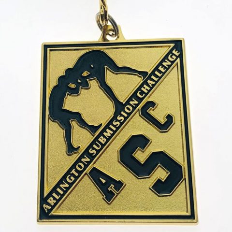 custom sports medal - gold
